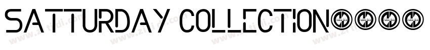 Satturday Collection字体转换